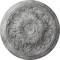 Ekena Millwork Damon Ceiling Medallion (Fits Canopies up to 3 3/8"), 20"OD x 1 1/2"P, Ultra Pure White Crackle CM20DAUWC - alternate 1